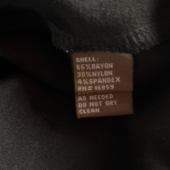 J. McLaughlin 1/4 zip sweater jacket sz M medium black brown stretch - Picture 6 of 7